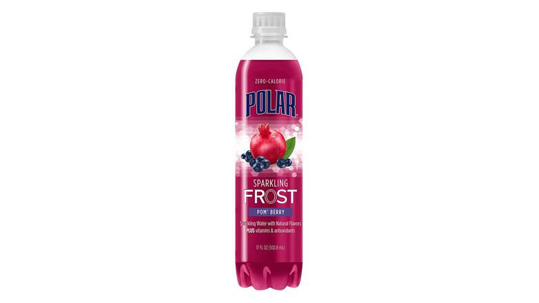 Order Polar Beverages Frost Sparkling Water, Pomegranate Berry food online from Aldan Sunoco store, Aldan on bringmethat.com