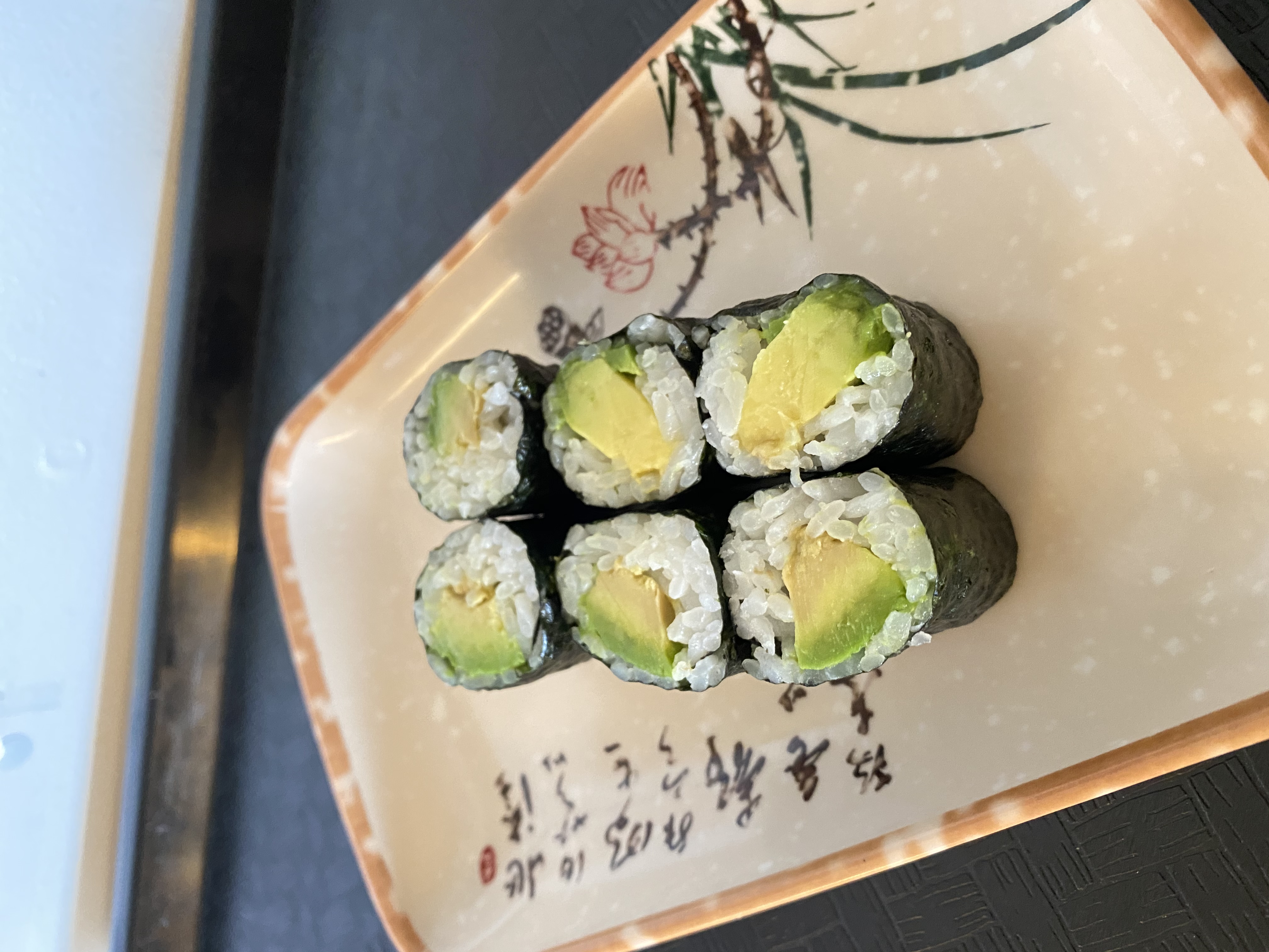 Order 60. Avocado Roll 奶油果卷 food online from Tengu Sushi store, Newport on bringmethat.com
