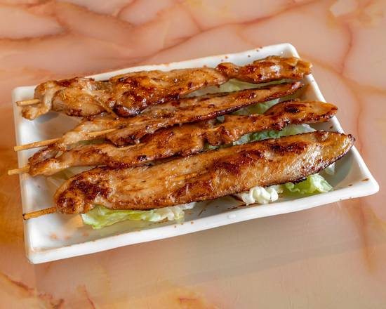 Order BBQ Chicken on a Stick (4 pcs) food online from Little Asia store, Richmond on bringmethat.com