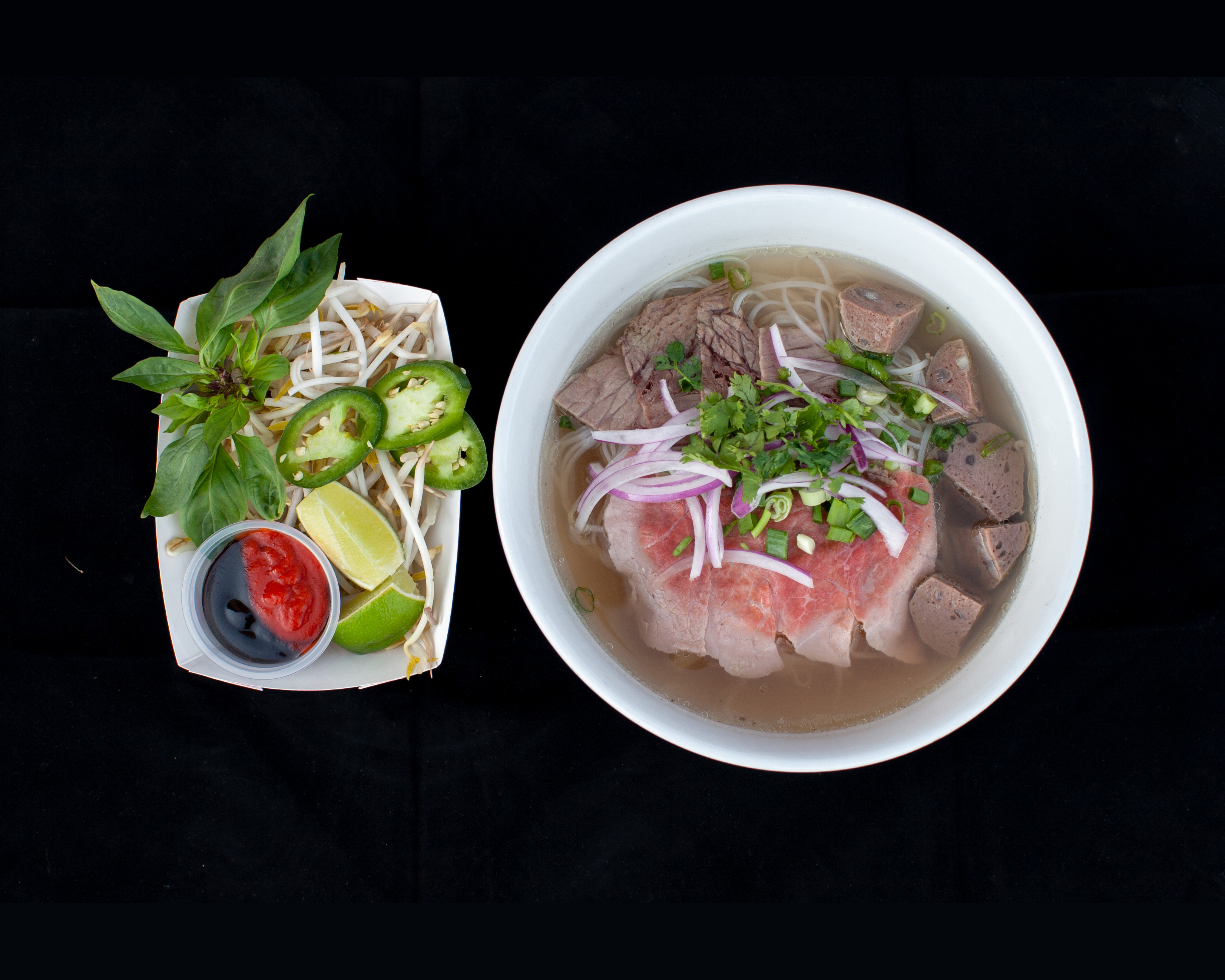 Order Build Your Pho food online from Cafe Trang Bistro store, West Jordan on bringmethat.com