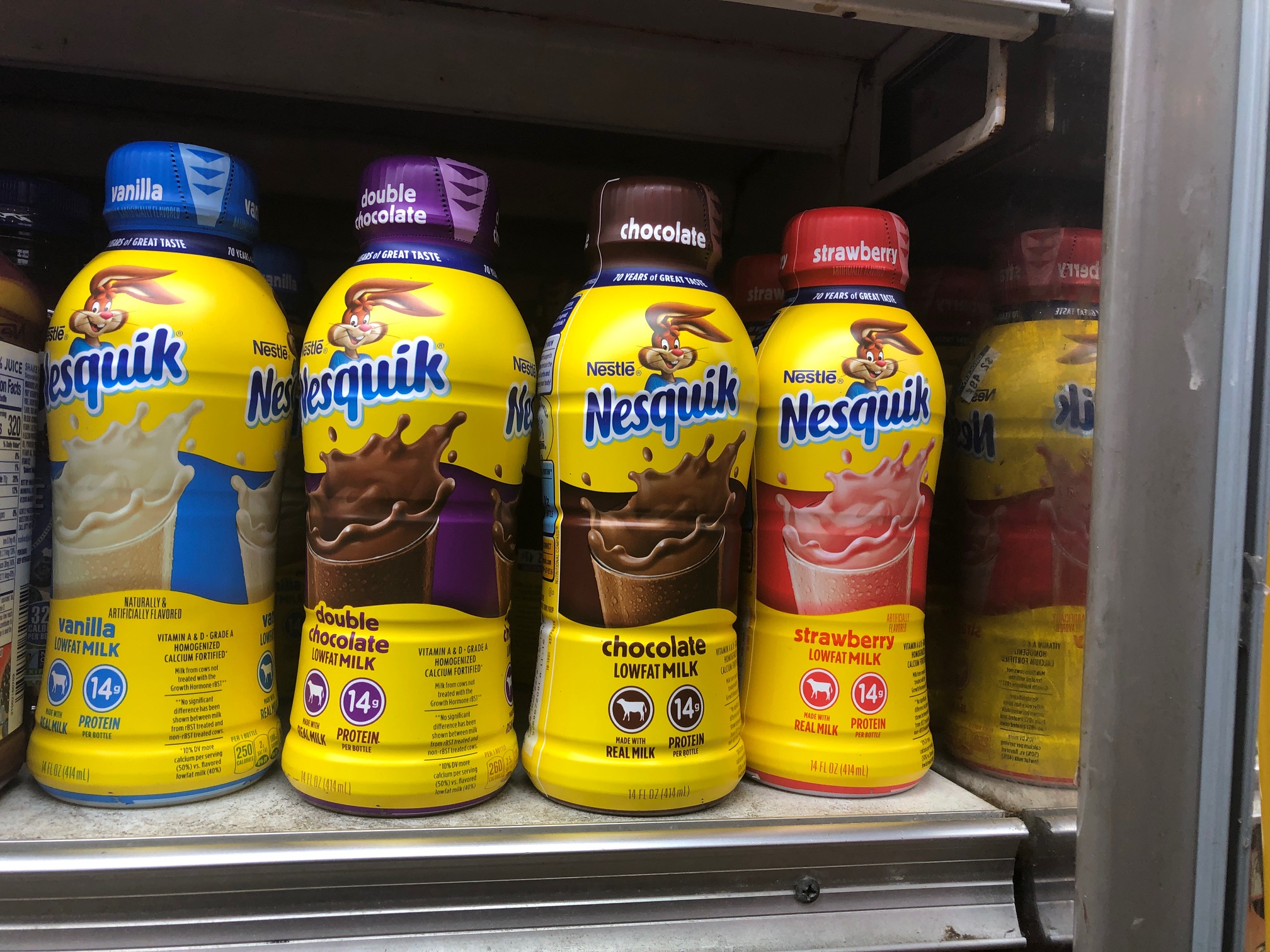 Order 14 oz. Nesquick food online from 5 brothers gourmet deli store, New York on bringmethat.com