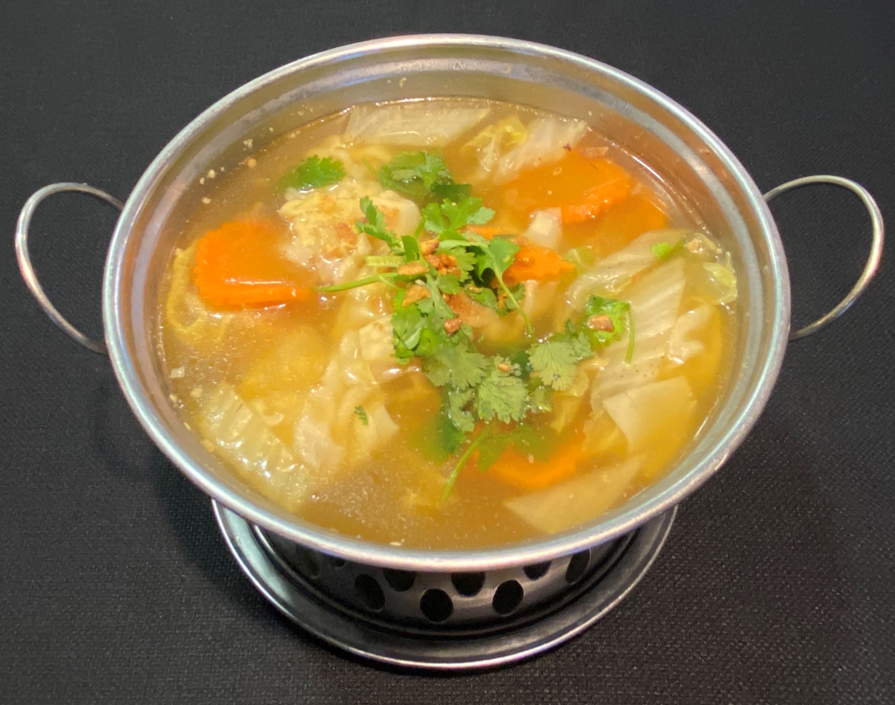 Order * Won-ton Soup * food online from Signature Thai Cuisine store, La Mesa on bringmethat.com