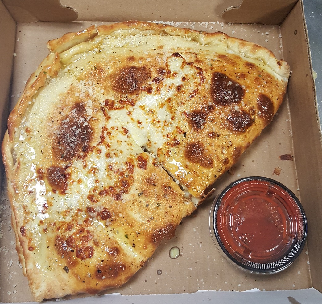 Order Bacon Cheeseburger Calzone food online from Gumby's Pizza store, Raleigh on bringmethat.com