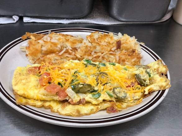 Order Spanish Omelet food online from Judy's Cafe store, Garland on bringmethat.com