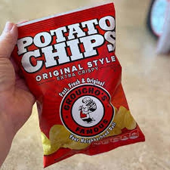 Order *Groucho's Famous Potato Chips food online from Groucho Deli store, Charleston on bringmethat.com
