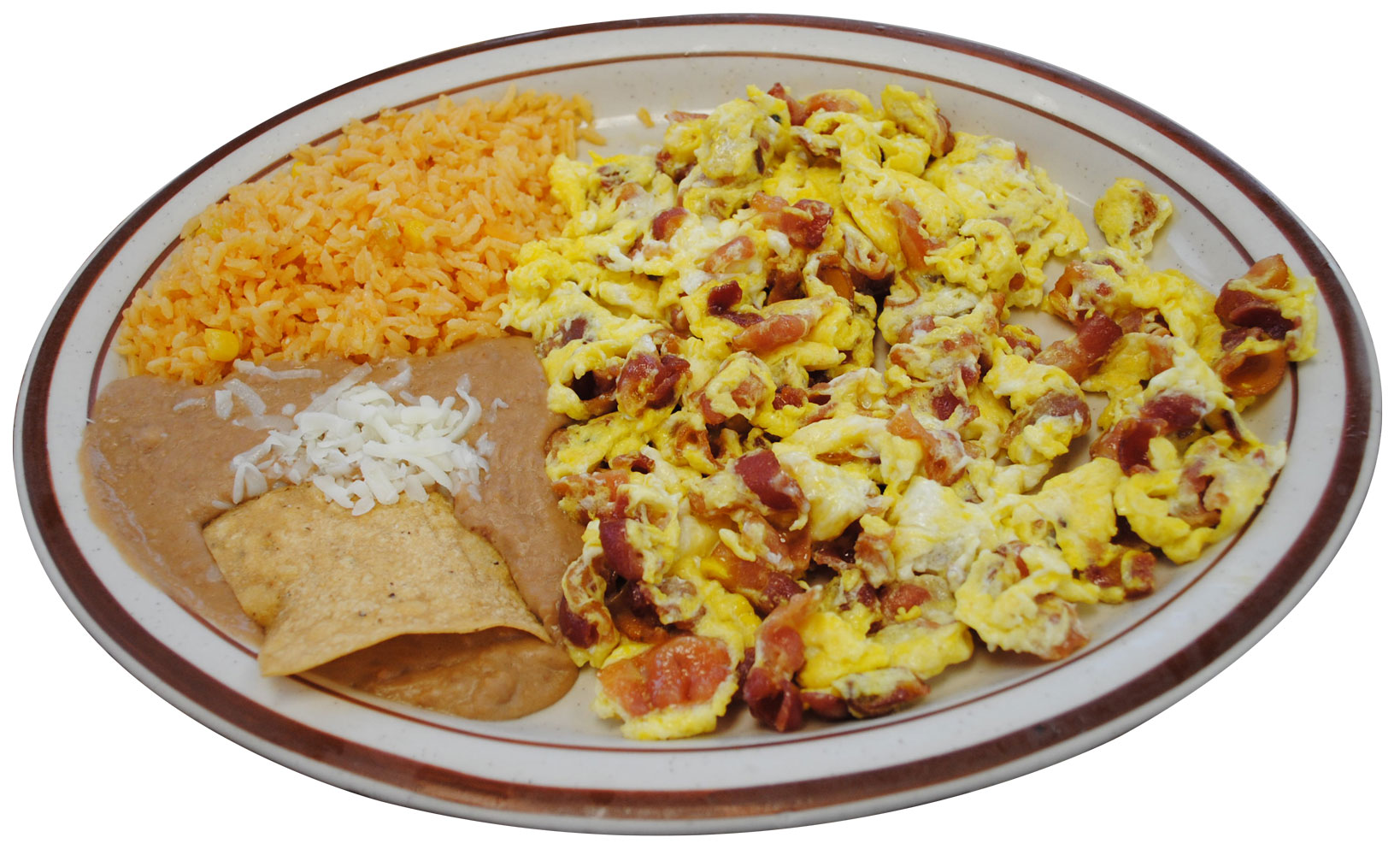 Order Huevos con Tocino Breakfast food online from El Tio Loco store, Cicero on bringmethat.com