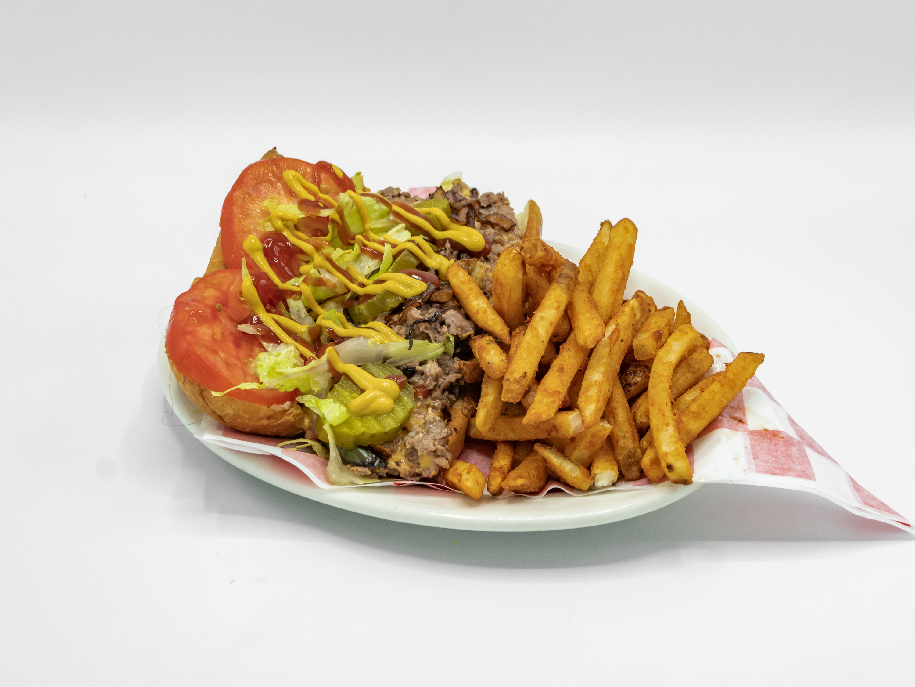 Order Philly Cheesesteak Sandwich food online from Addie Loves Soulfood Cafe store, Washington on bringmethat.com
