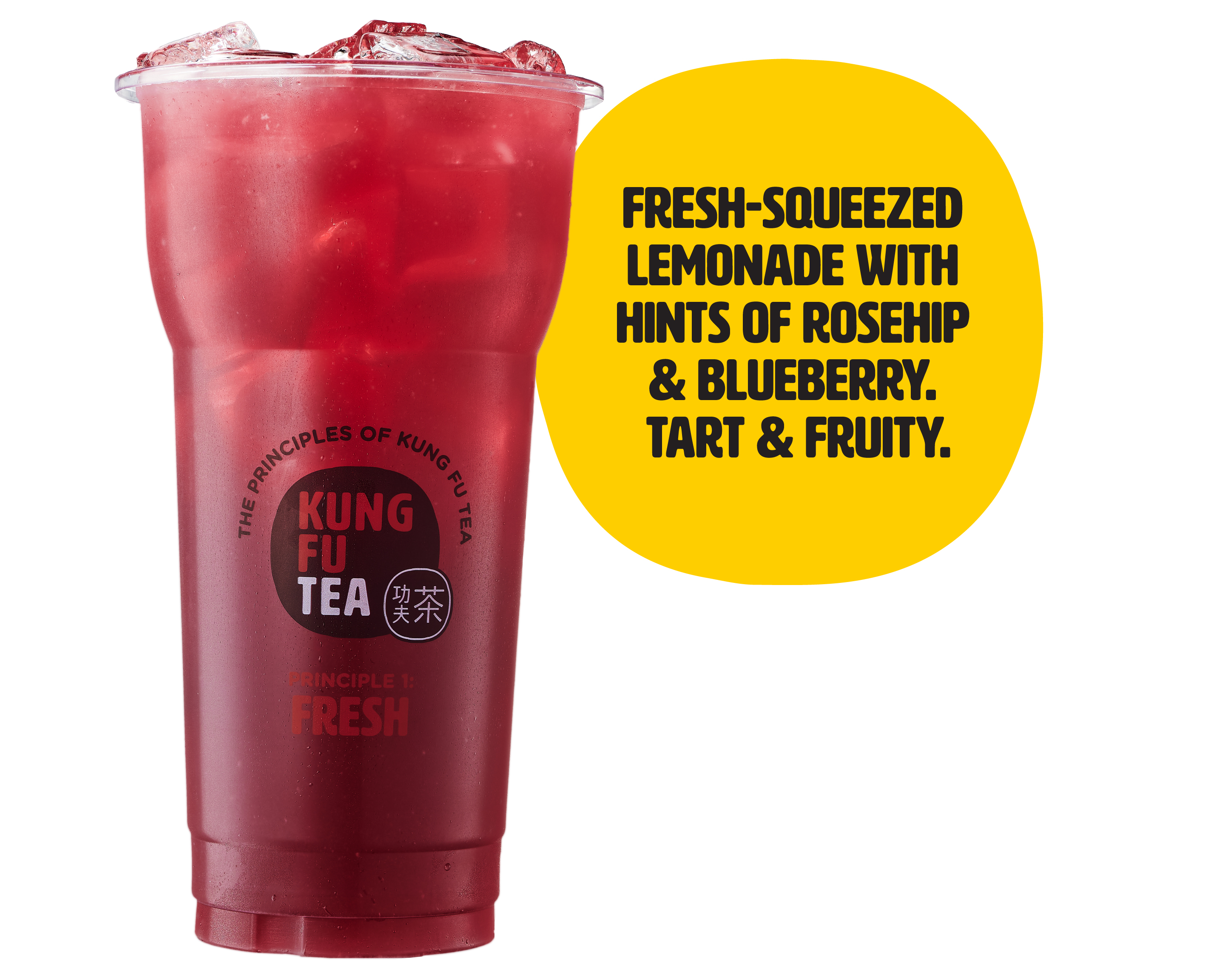 Order Rosehip Lemonade food online from Kung Fu Tea store, Cleveland on bringmethat.com