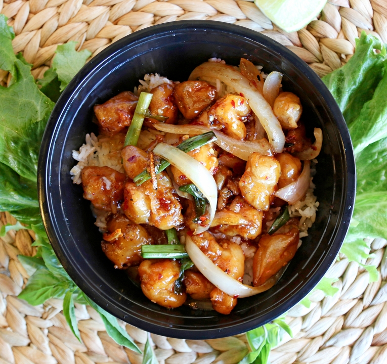 Order Sunkissed Chicken food online from Pho Crimson store, Dallas on bringmethat.com