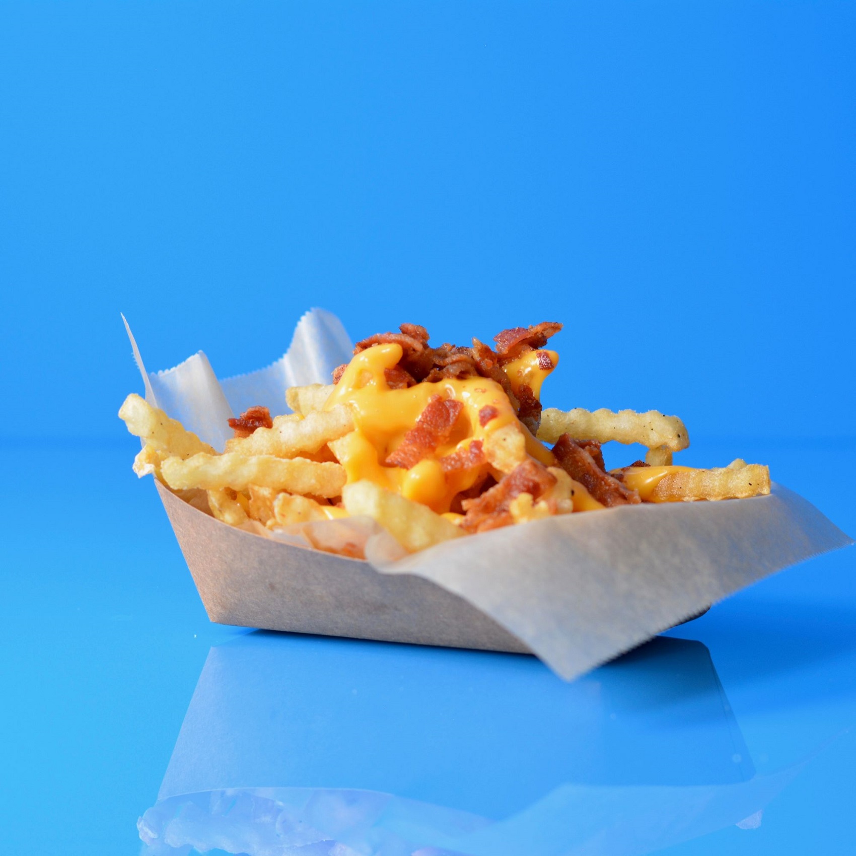 Order Bacon Cheese Fries food online from Nash Hot Chicken store, Mount Kisco on bringmethat.com