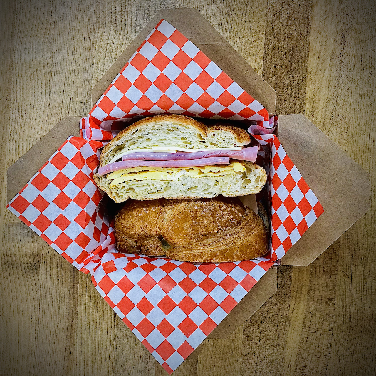 Order Ham Egg & Cheese  food online from Ck Donuts store, Long Beach on bringmethat.com