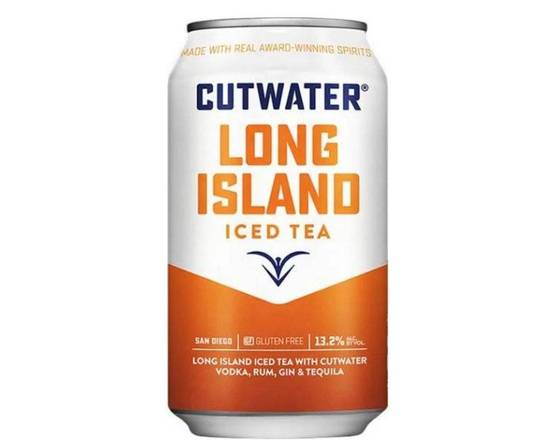 Order Cutwater Long Island Iced Tea 12oz food online from Balboa Tap House store, San Diego on bringmethat.com