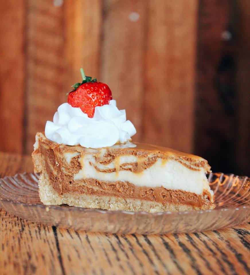 Order Sea Salt Caramel Cheesecake food online from Elkmont Tap And Cellar store, Clemson on bringmethat.com