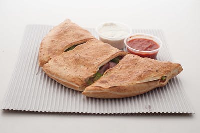 Order Vegetarian Calzone - Half food online from New York Pizza store, San Jose on bringmethat.com