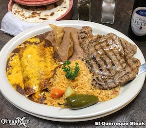Order El Querreque Steak food online from El Querreque Grill store, Laredo on bringmethat.com