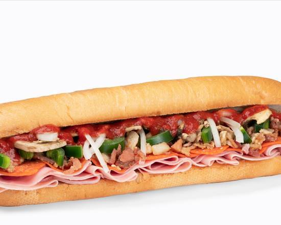 Order Pizza  Sub With Fries food online from Happy's Pizza store, Eastpointe on bringmethat.com