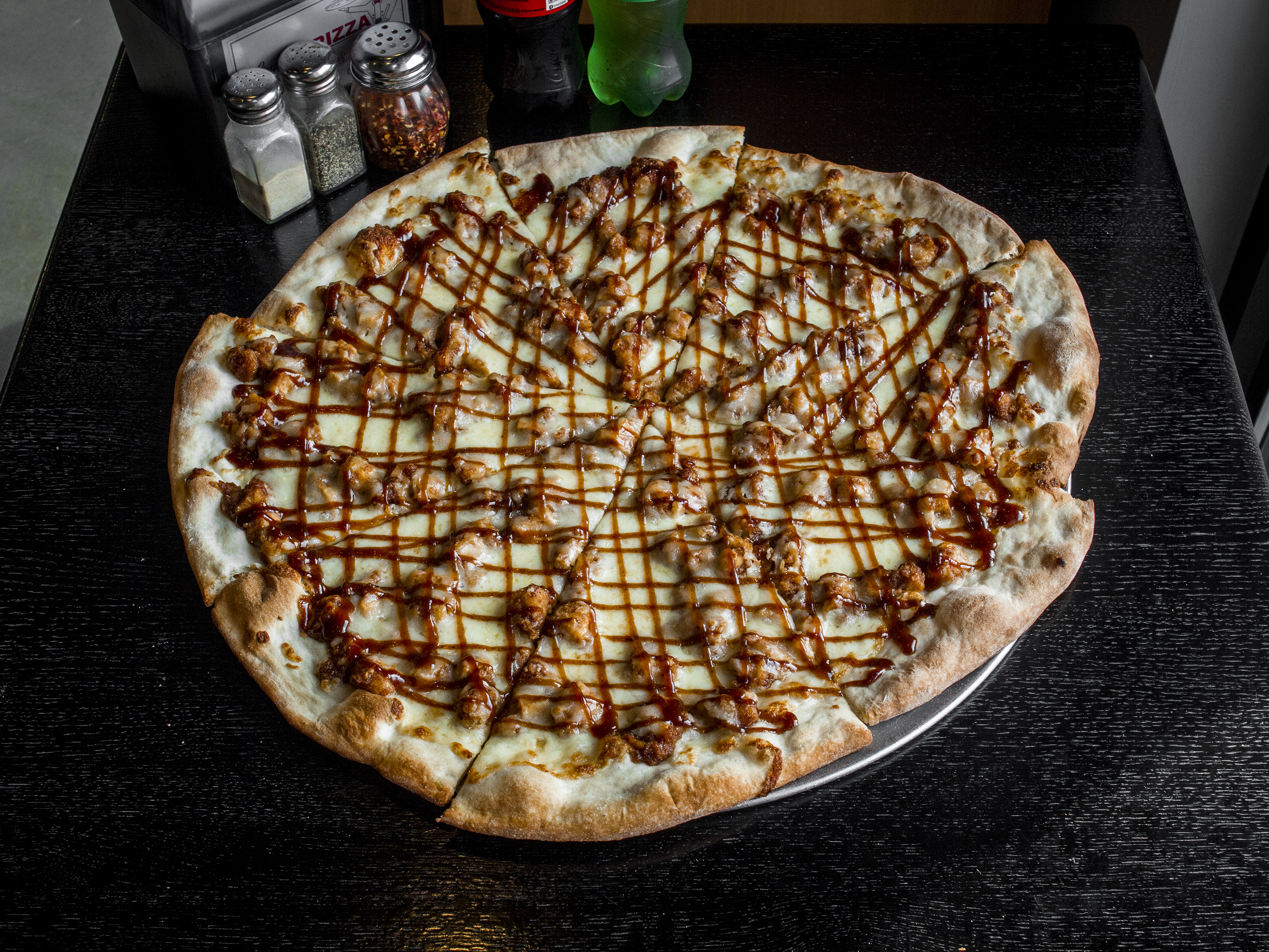 Order BBQ Chicken Pizza food online from Linwood Pizza store, Totowa on bringmethat.com