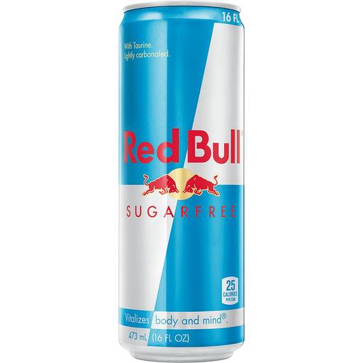Order Red Bull Energy Drink Sugar free (16 OZ) 85730 food online from BevMo! store, Greenbrae on bringmethat.com