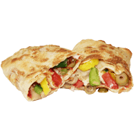 Order Veggie Calzone food online from Cristy Pizza Oh Incorporated store, Circleville on bringmethat.com