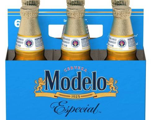 Order Modelo Especial, 6pk-12oz bottle beer (4.4% ABV) food online from Luckys Liquor store, Los Angeles on bringmethat.com