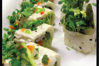 Order Baja Veggie Roll food online from Sushi Yukiya store, Oceanside on bringmethat.com