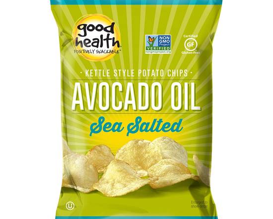 Order Good Health Avocado Oil Sea Salt Potato Chips food online from Fair Mart store, Philadelphia on bringmethat.com