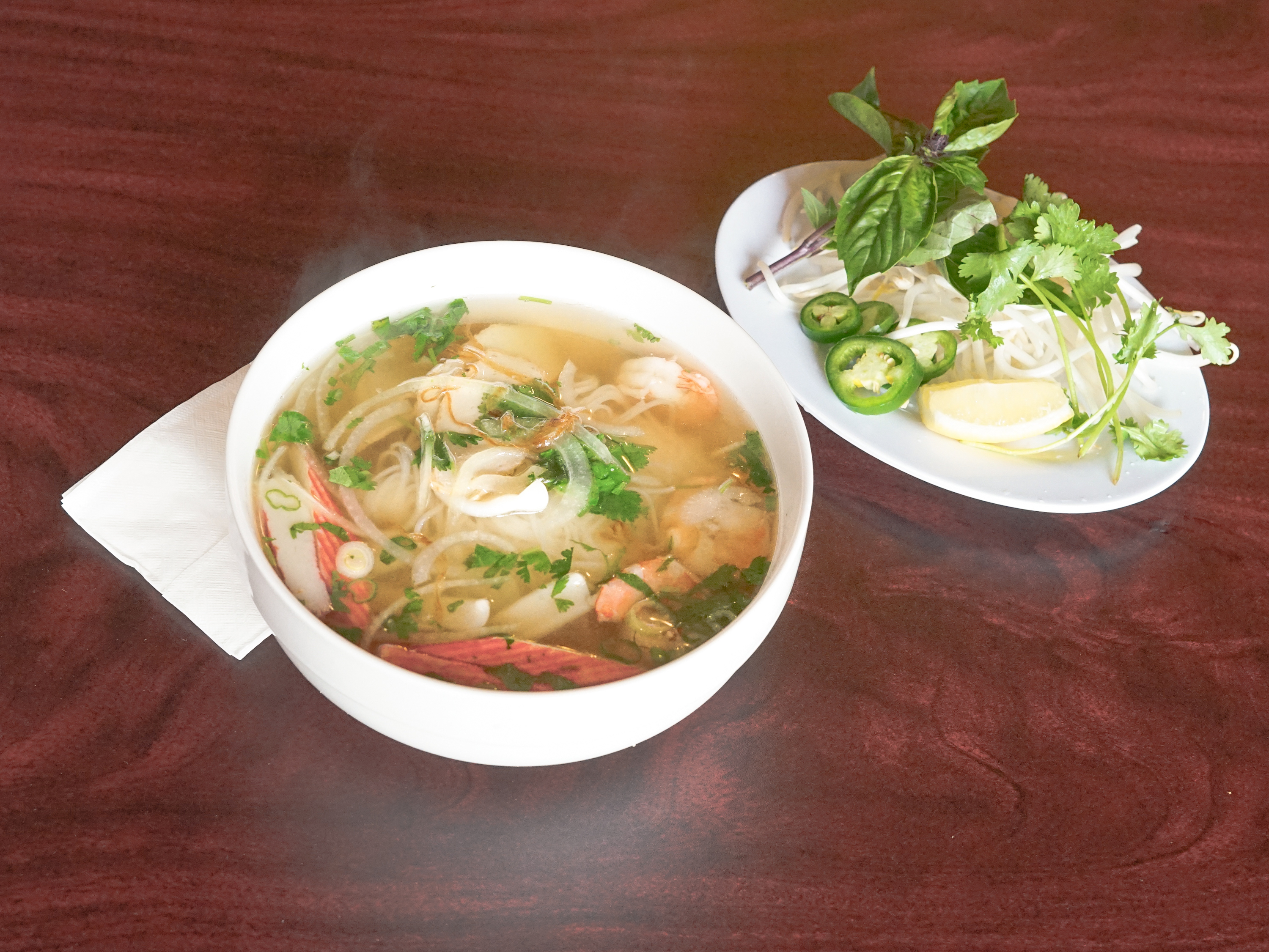 Order 14. Seafood noodle soup food online from Pho store, Salinas on bringmethat.com