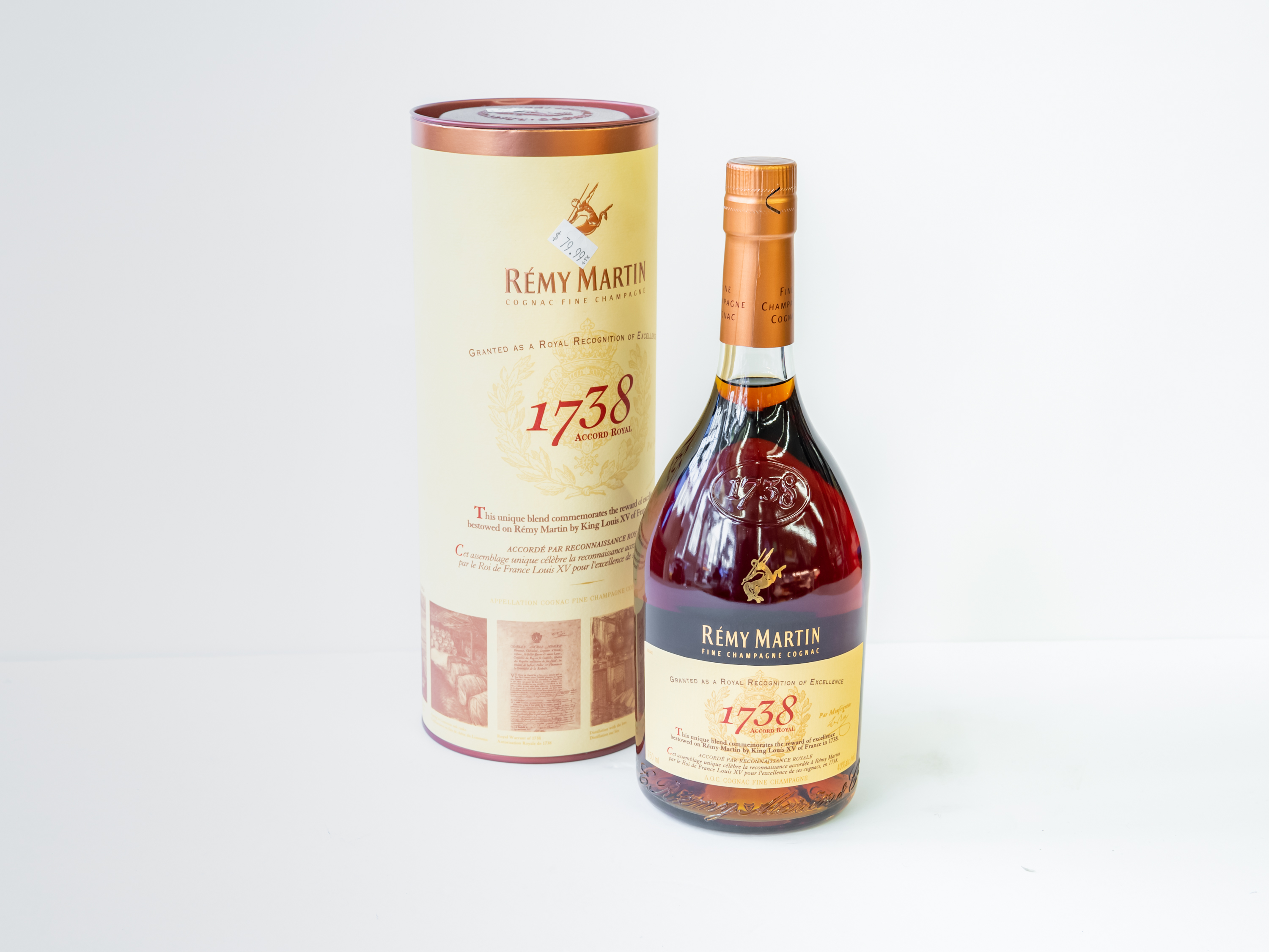 Order Remy Martin 1738 Accord Royal Liquor food online from Haight & Cole Liquors store, San Francisco on bringmethat.com