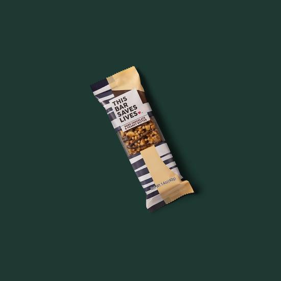 Order This Bar Saves Lives™ - Dark Chocolate Peanut Butter food online from Starbucks store, Indianapolis on bringmethat.com