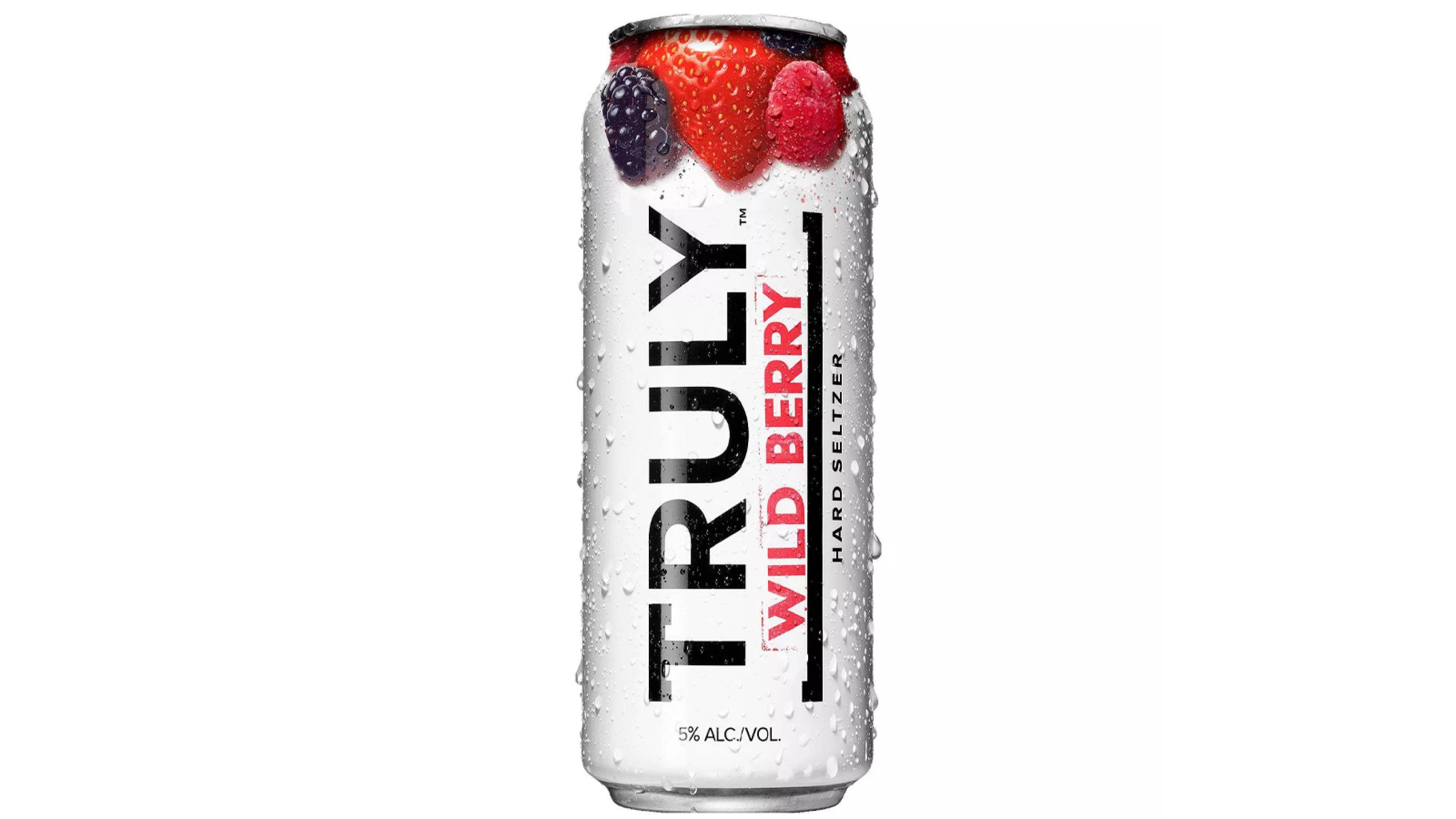 Order Truly Hard Seltzer Berry 24oz Can food online from Extramile store, La Quinta on bringmethat.com