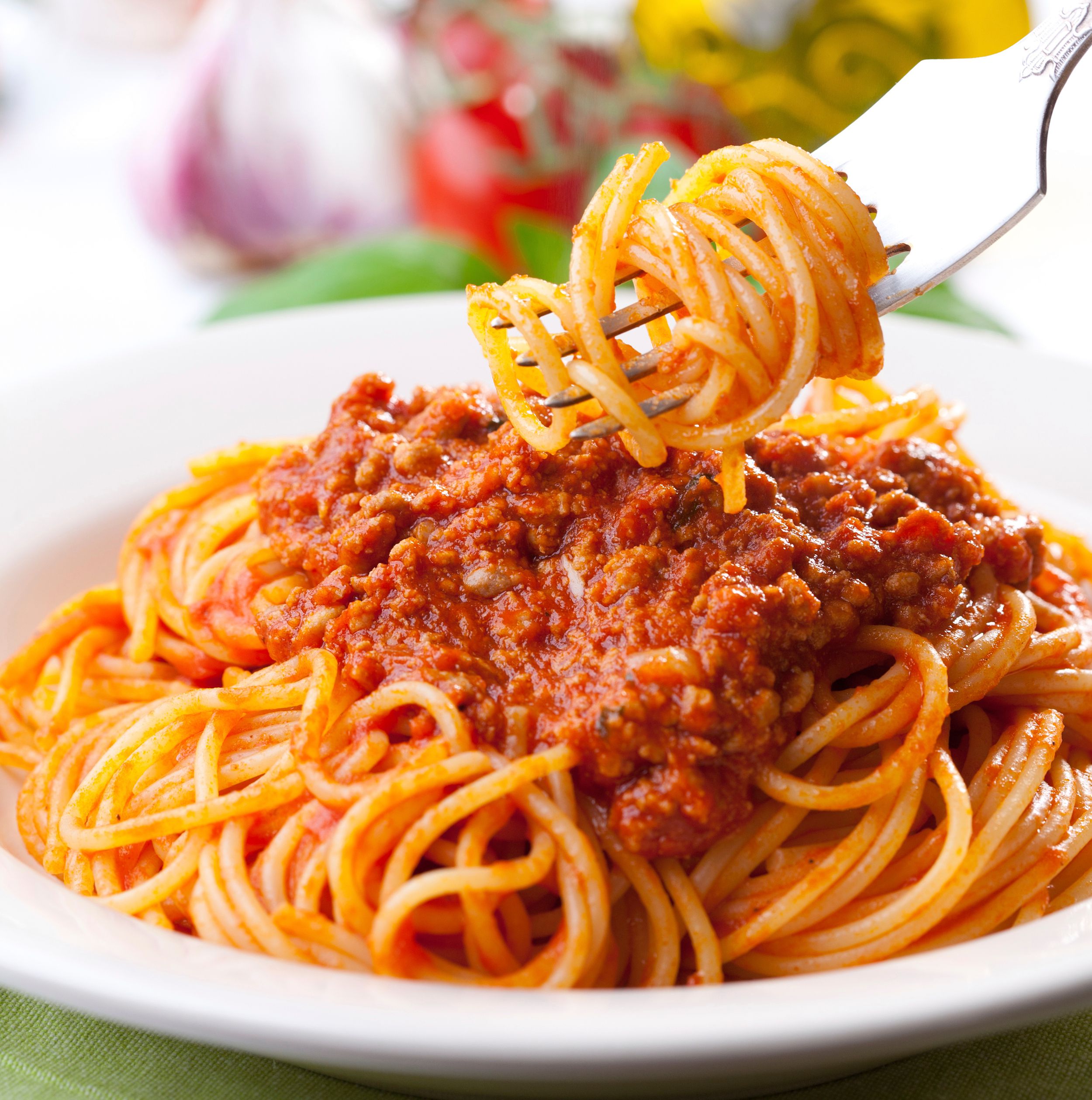 Order Pasta with Meat Sauce food online from Little italy pizza store, Brooklyn on bringmethat.com