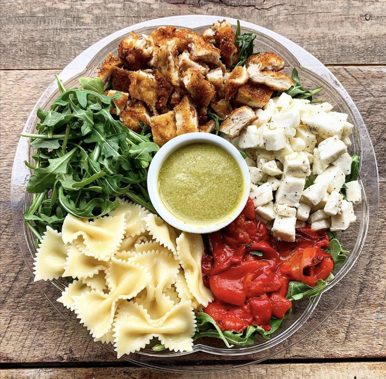 Order Chicken Pesto Bowl food online from Toss’D store, Red Bank on bringmethat.com