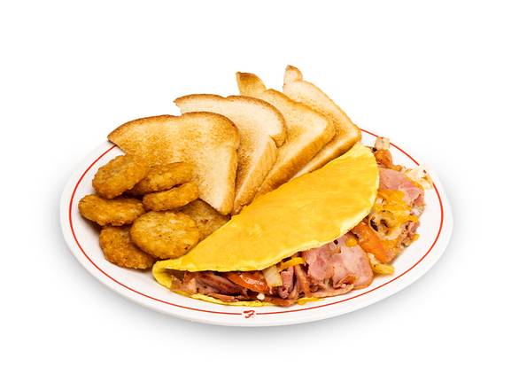 Order Farmers Omelet food online from Frisch Big Boy store, West Chester on bringmethat.com