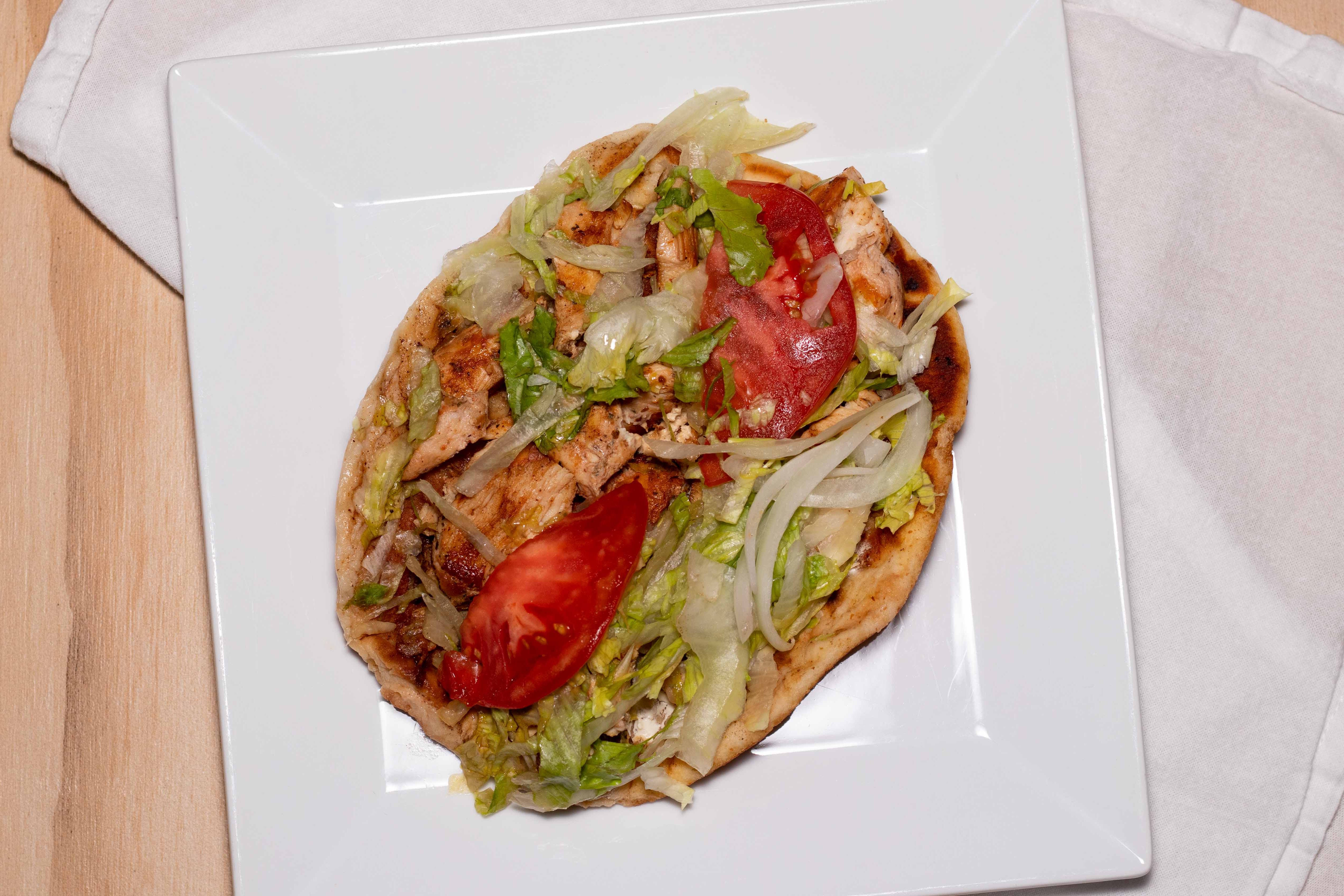Order Chicken Gyro food online from Charlies Pizza Cafe store, Allston on bringmethat.com