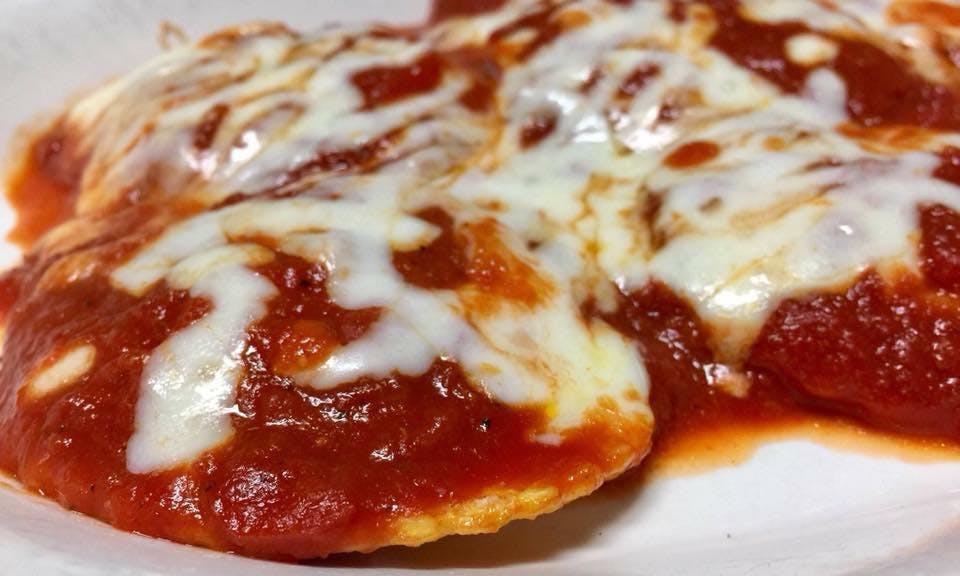 Order Cheese Ravioli - Pasta food online from Pizza Man Trattoria Italiano store, Pompton Plains on bringmethat.com
