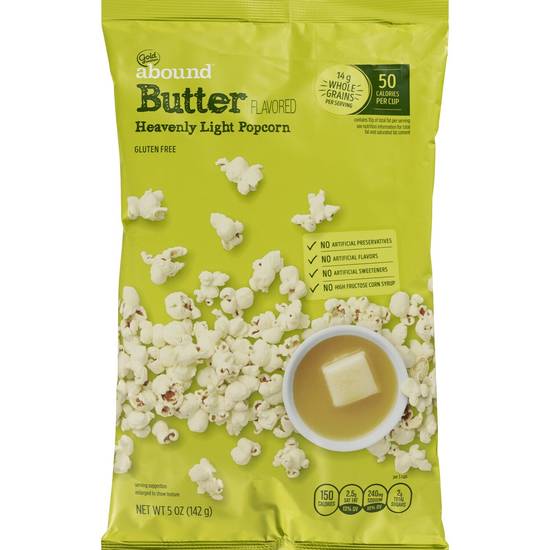 Order Gold Emblem Abound Heavenly Light Popcorn, Butter Flavored, 5 OZ food online from Cvs store, GREENWICH on bringmethat.com