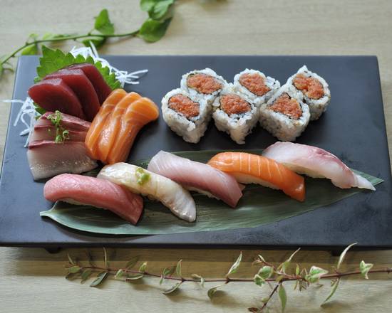 Order T09. Sushi and Sashimi Combo food online from My Sushi Japanese Restaurant store, Middle Village on bringmethat.com