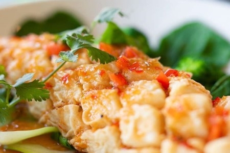 Order Crispy Red Snapper food online from Asian mint store, Dallas on bringmethat.com