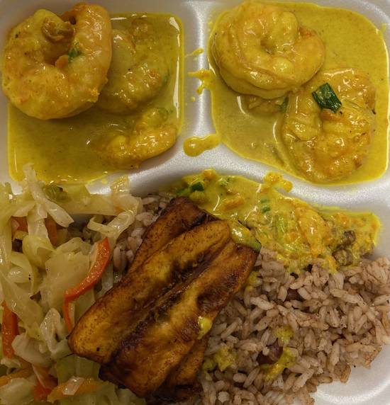 Order Coconut Curry Shrimp food online from Yaso Jamaican Grill store, Indianapolis on bringmethat.com