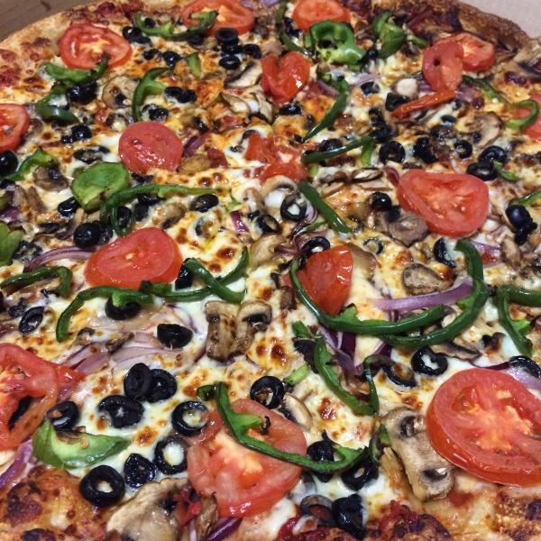 Order 8. Fresh Veggie Pizza food online from Palermo Pizza & Pasta store, Seattle on bringmethat.com