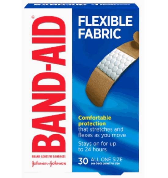 Order Band-Aid Flexible Fabric food online from IV Deli Mart store, Goleta on bringmethat.com