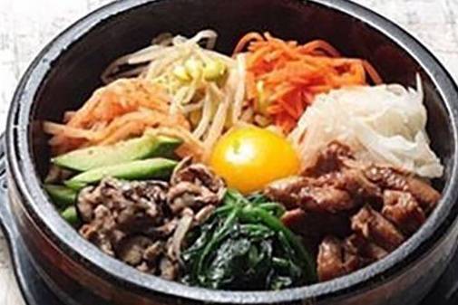 Order Kimchi in Hot Stone Bowl food online from Kong Tofu & Bbq store, Cupertino on bringmethat.com