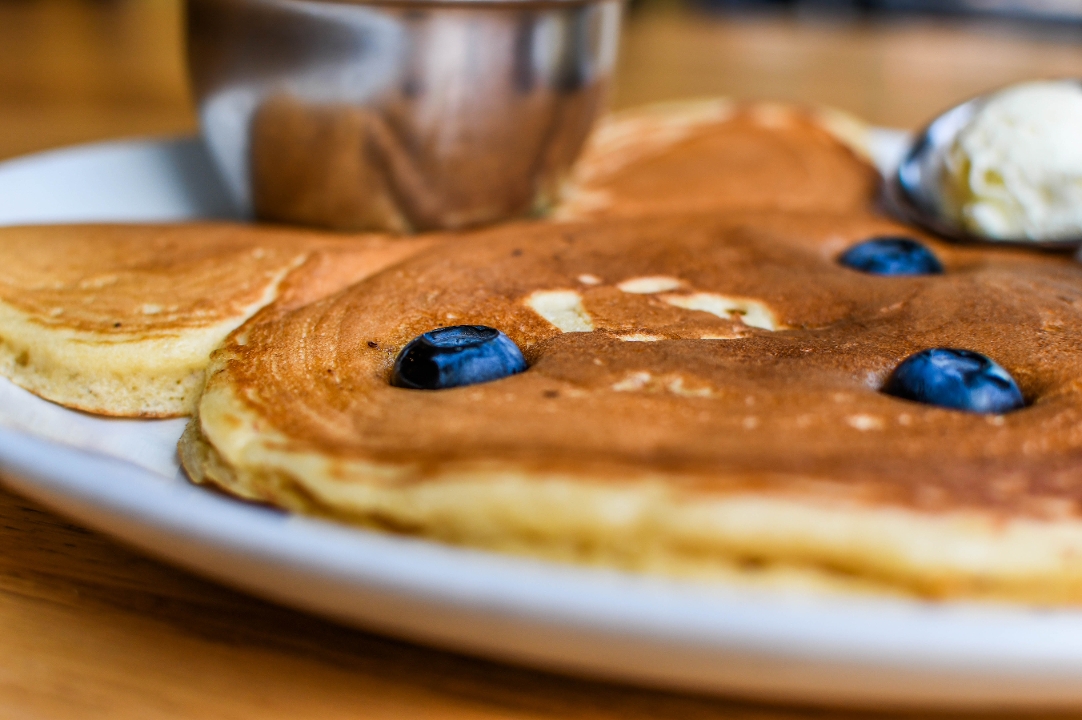 Order Kids Mickey Pancake food online from Highland Grill store, St Paul on bringmethat.com