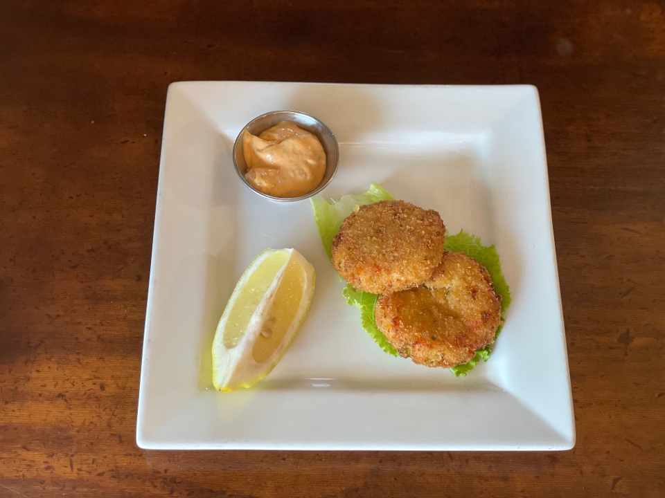 Order Crab Cakes food online from Marco Cafe & Espresso Bar store, Portland on bringmethat.com
