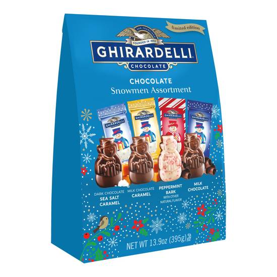 Order GHIRARDELLI Chocolate Snowmen Assortment, 13.7 Oz Bag food online from CVS store, ROSLINDALE on bringmethat.com