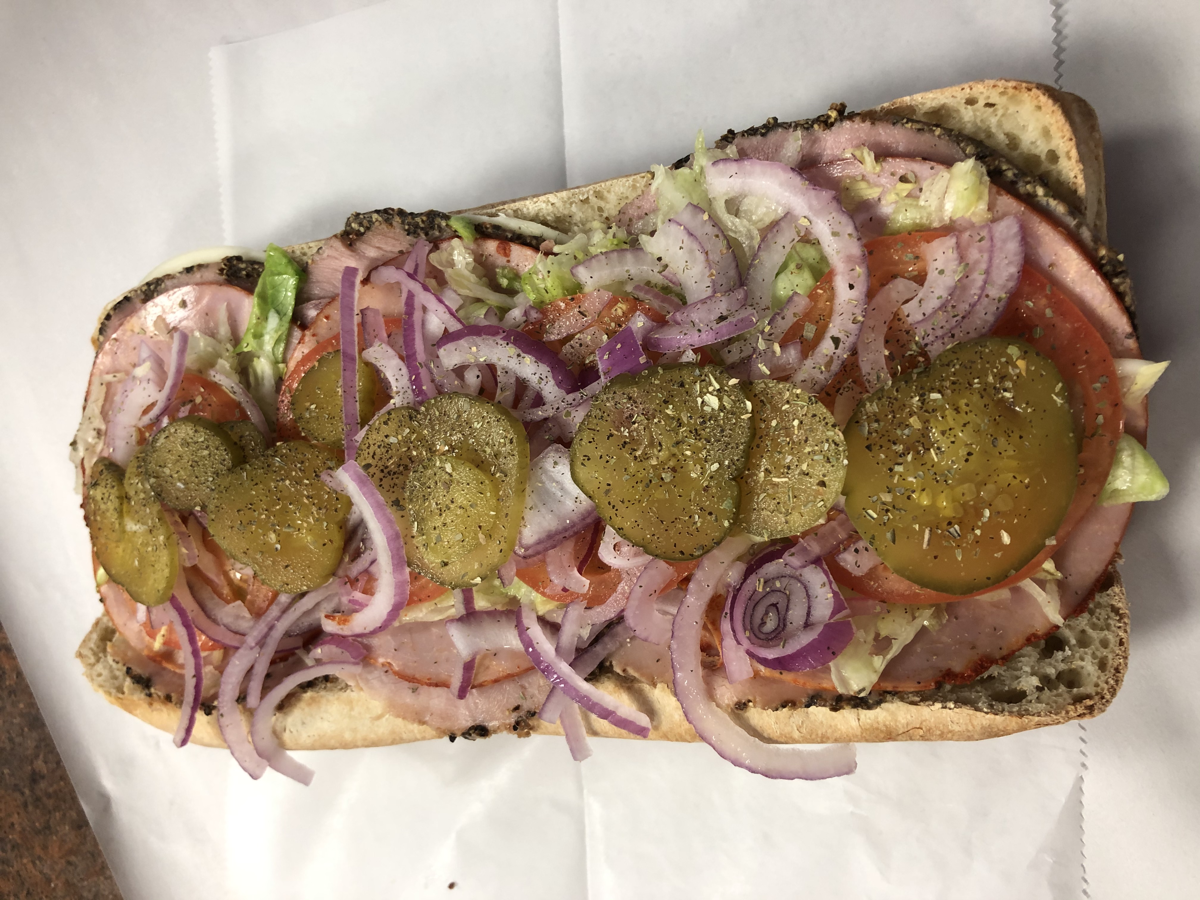 Order Italian Cold Sub food online from Harper Sandwiches & Such store, Middletown on bringmethat.com