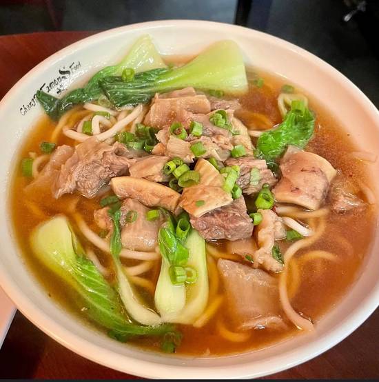 Order N3 Beef Brisket Noodle Soup 牛腩汤面 food online from Chengdu Famous Food store, Philadelphia on bringmethat.com