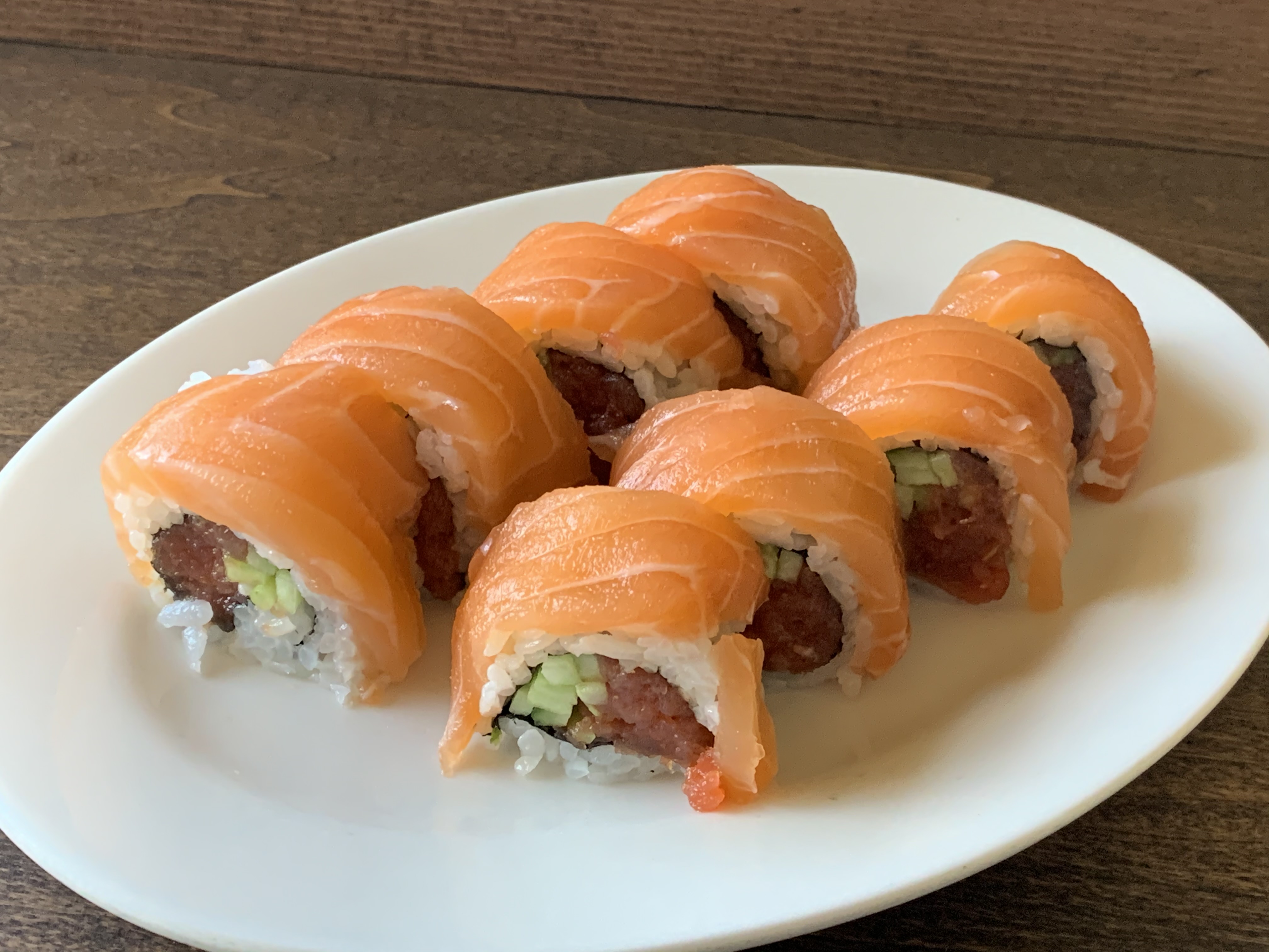 Order Alaskan Roll food online from Minato Sushi store, Lake Forest on bringmethat.com
