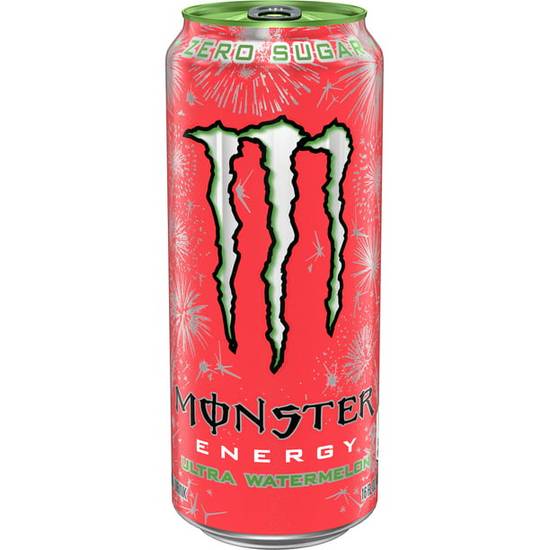 Order Monster Energy - Ultra Watermelon food online from Exxon Food Mart store, Port Huron on bringmethat.com