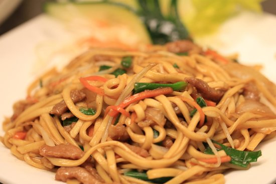 Order Pork Lo Mein food online from Asian House store, Chesterfield on bringmethat.com